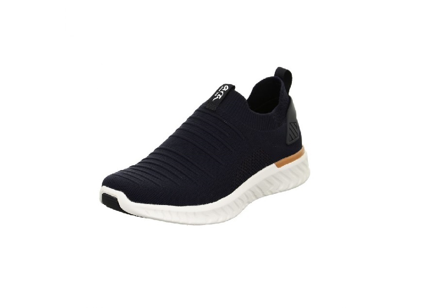 Sneaker uomo senza mocassino elasticizzato